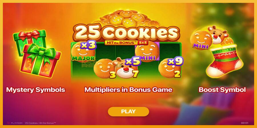 25 Cookies: Hit the Bonus automat za igre na sreću, slika 1