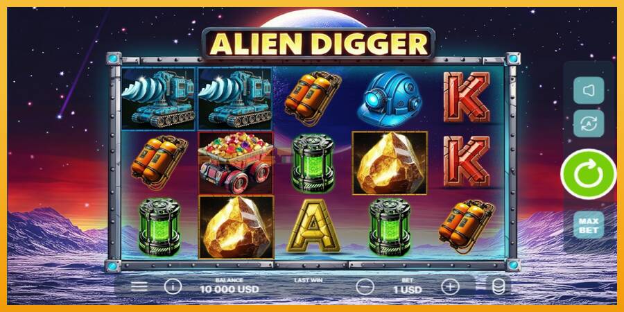 Alien Digger automat za igre na sreću, slika 1