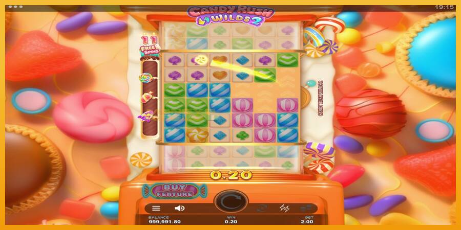 Candy Rush Wilds 2 automat za igre na sreću, slika 2