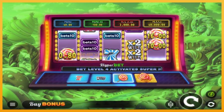 Bets10 Candy 7s Hold and Win automat za igre na sreću, slika 2