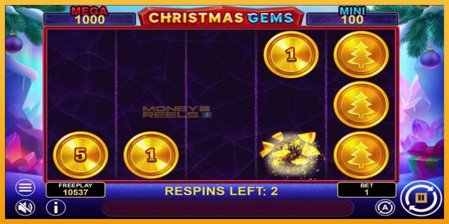 Christmas Gems Hold & Win automat za igre na sreću, slika 5