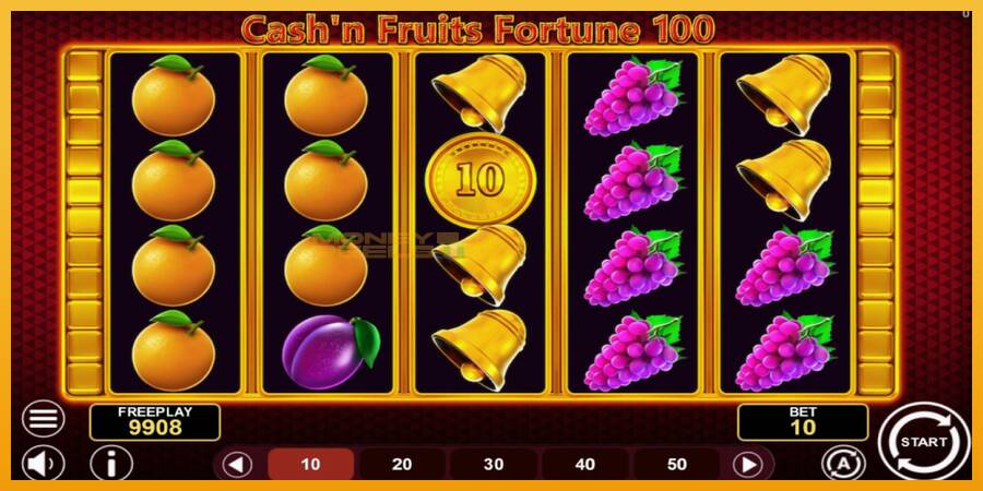 Cashn Fruits Fortune 100 automat za igre na sreću, slika 3