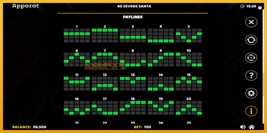 40 Sevens Santa automat za igre na sreću, slika 7