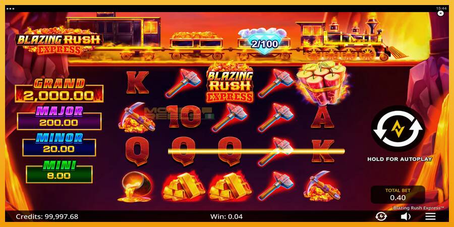 Blazing Rush Express automat za igre na sreću, slika 4