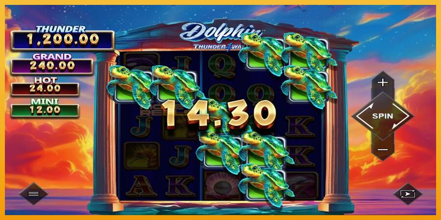 Dolphin Thunder Ways automat za igre na sreću, slika 2