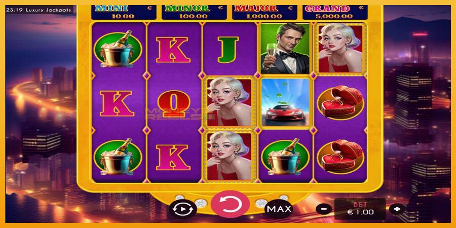 Luxury Jackpots automat za igre na sreću, slika 1