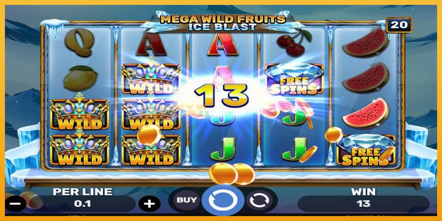 Mega Wild Fruits - Ice Blast automat za igre na sreću, slika 3