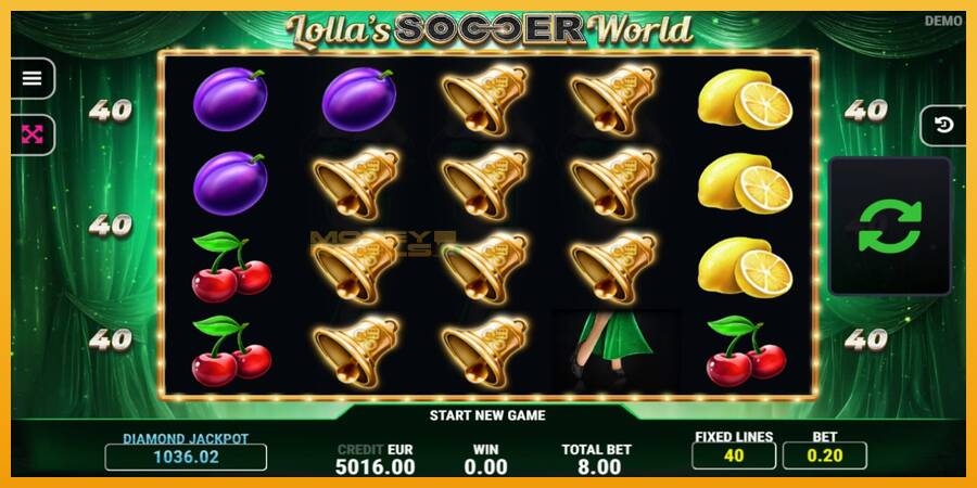 Lollas Soccer World automat za igre na sreću, slika 1