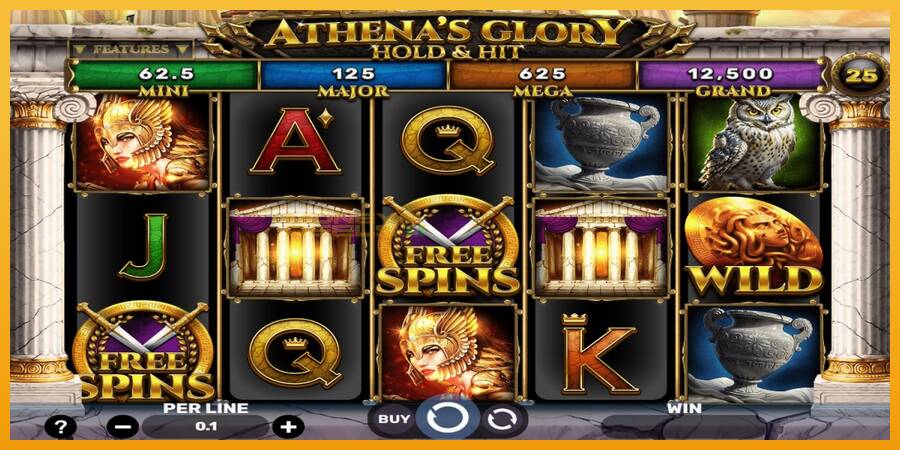 Athenas Glory Hold & Hit automat za igre na sreću, slika 1