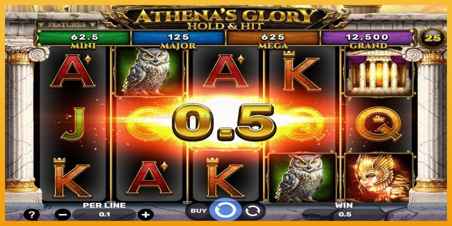 Athenas Glory Hold & Hit automat za igre na sreću, slika 2