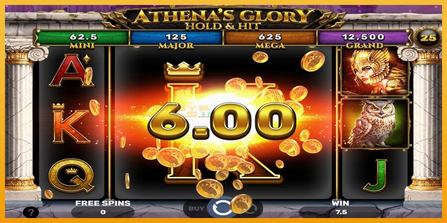 Athenas Glory Hold & Hit automat za igre na sreću, slika 5