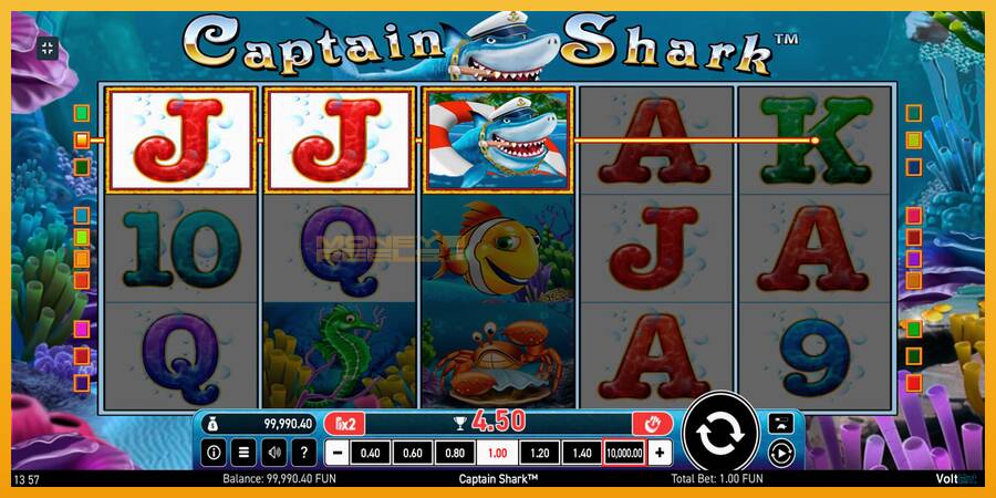 Captain Shark automat za igre na sreću, slika 8