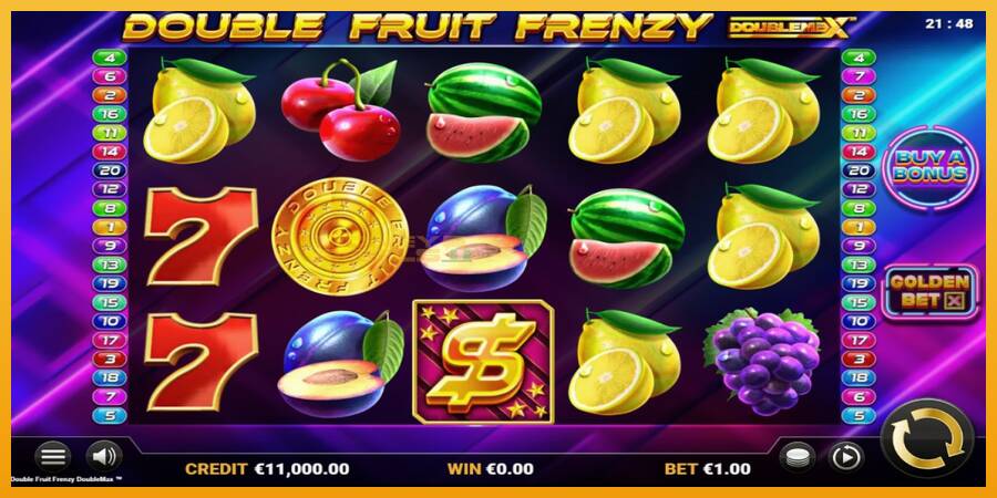 Double Fruit Frenzy DoubleMax automat za igre na sreću, slika 1