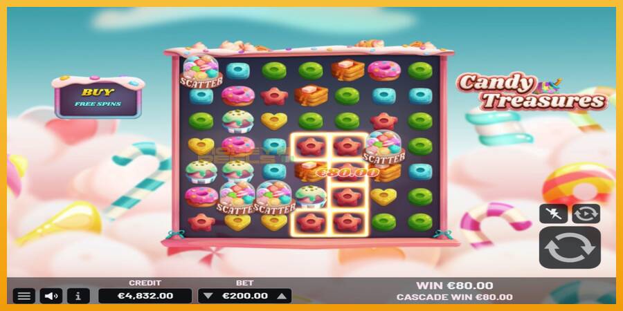 Candy Treasures automat za igre na sreću, slika 3