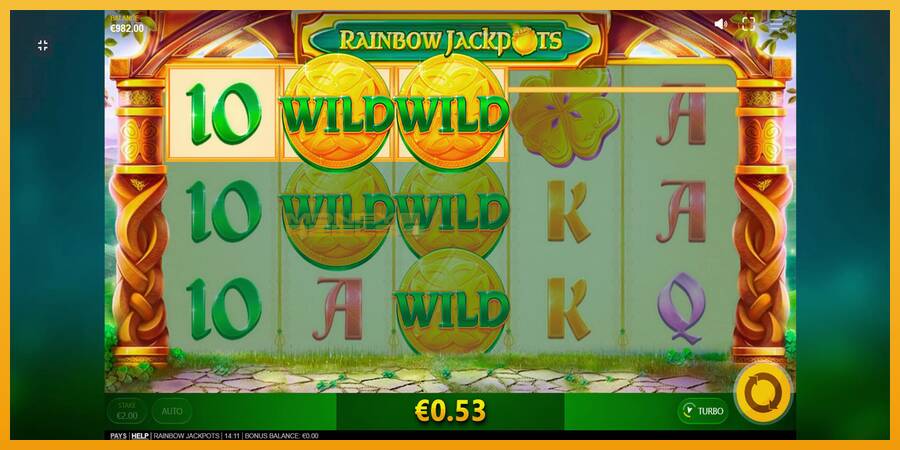 Rainbow Jackpots automat za igre na sreću, slika 2