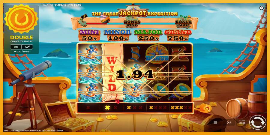 The Great Jackpot Expedition automat za igre na sreću, slika 5