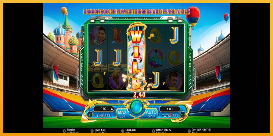 World Soccer Slot 2 automat za igre na sreću, slika 3