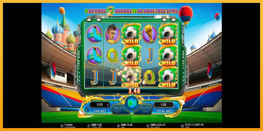 World Soccer Slot 2 automat za igre na sreću, slika 4