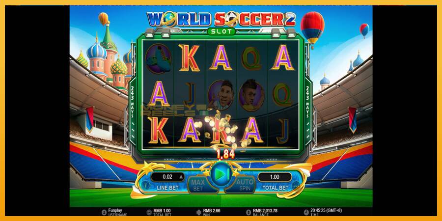 World Soccer Slot 2 automat za igre na sreću, slika 5