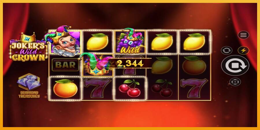 Jokers Wild Crown Diamond Treasures automat za igre na sreću, slika 2