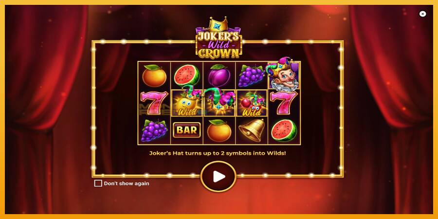 Jokers Wild Crown Diamond Treasures automat za igre na sreću, slika 4