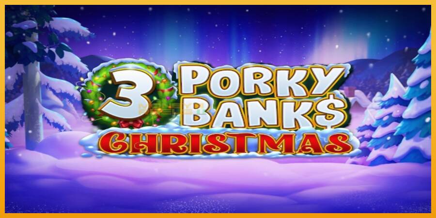 3 Porky Banks Christmas automat za igre na sreću, slika 1