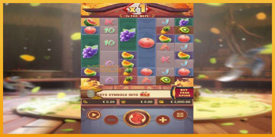 Fruit Ninja Fury automat za igre na sreću, slika 1