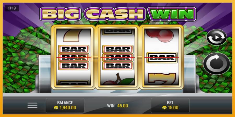 Big Cash Win automat za igre na sreću, slika 4