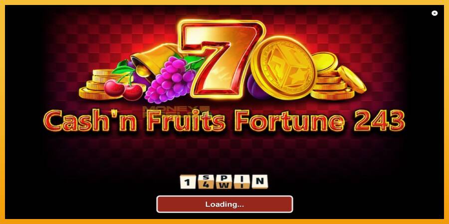 Cashn Fruits Fortune 243 automat za igre na sreću, slika 1