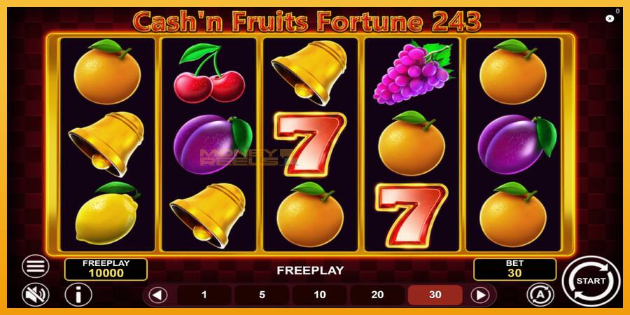 Cashn Fruits Fortune 243 automat za igre na sreću, slika 2