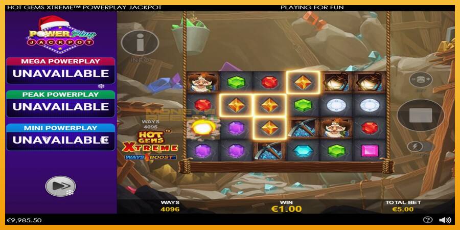 Hot Gems Xtreme PowerPlay Jackpot automat za igre na sreću, slika 3