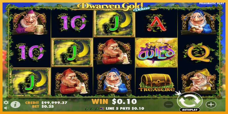 Dwarven Gold Deluxe automat za igre na sreću, slika 3