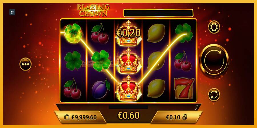 Blazing Crown automat za igre na sreću, slika 3