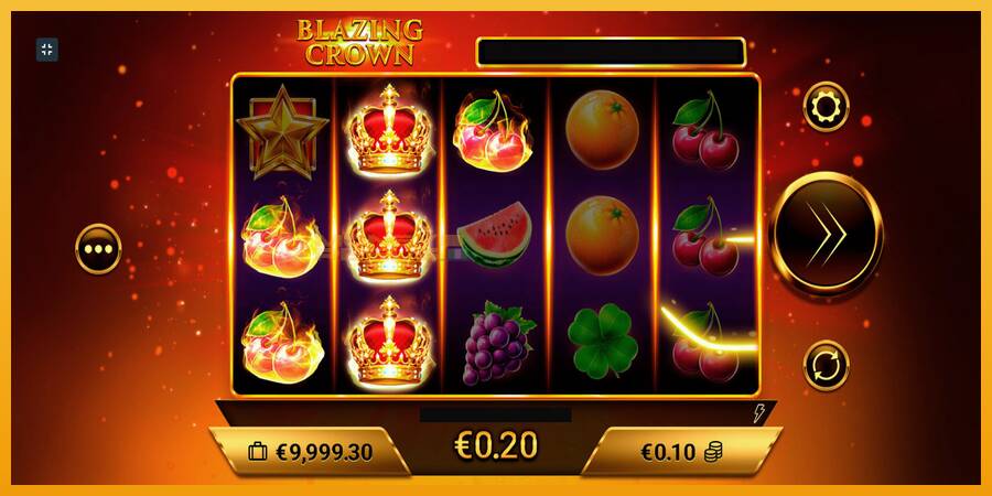 Blazing Crown automat za igre na sreću, slika 4