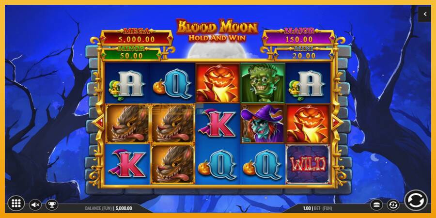 Blood Moon Hold and Win automat za igre na sreću, slika 1