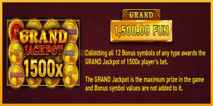 12 Coins Grand Gold Edition Halloween Jackpots automat za igre na sreću, slika 5