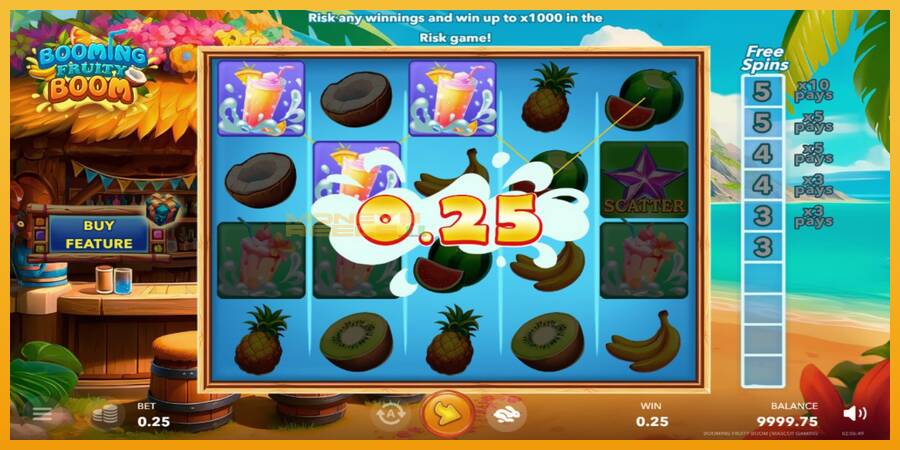 Booming Fruity Boom automat za igre na sreću, slika 3