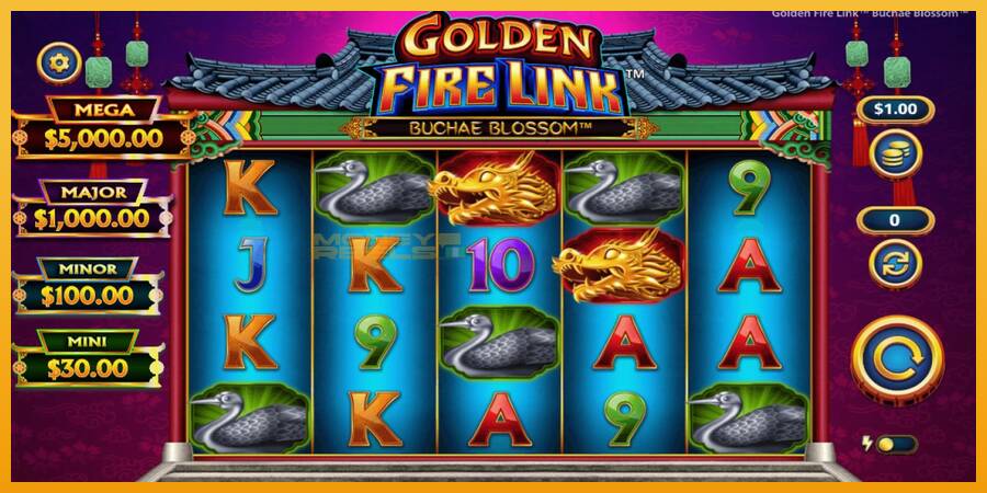 Golden Fire Link Buchae Blossom automat za igre na sreću, slika 1