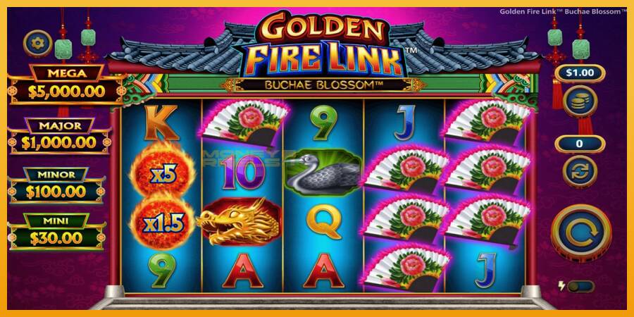 Golden Fire Link Buchae Blossom automat za igre na sreću, slika 2