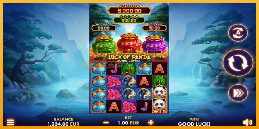 Luck of Panda Bonus Combo automat za igre na sreću, slika 1