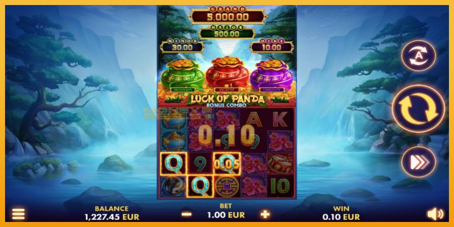 Luck of Panda Bonus Combo automat za igre na sreću, slika 3