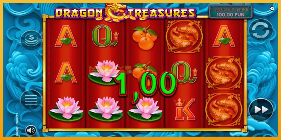 Dragon Treasures automat za igre na sreću, slika 3