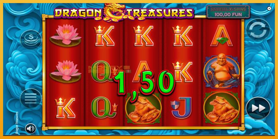 Dragon Treasures automat za igre na sreću, slika 5