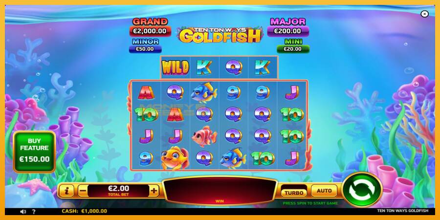 Ten Ton Ways Goldfish automat za igre na sreću, slika 2