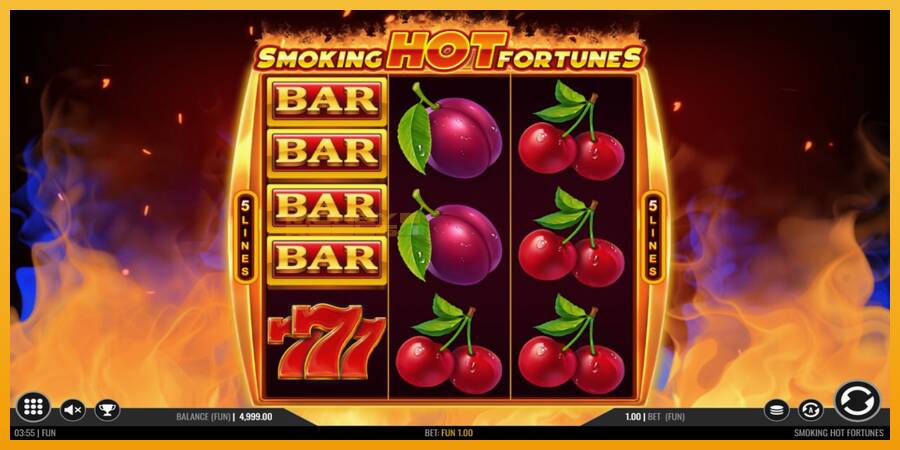 Smoking Hot Fortunes automat za igre na sreću, slika 1