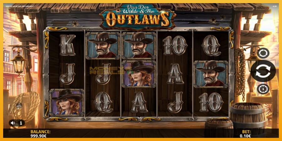 Van der Wilde and The Outlaws automat za igre na sreću, slika 2